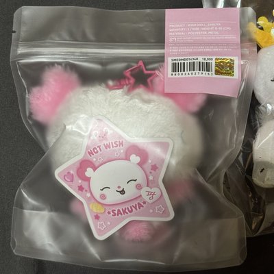NCT WISH WISH DOLL三販Sakupang 全新未拆現貨