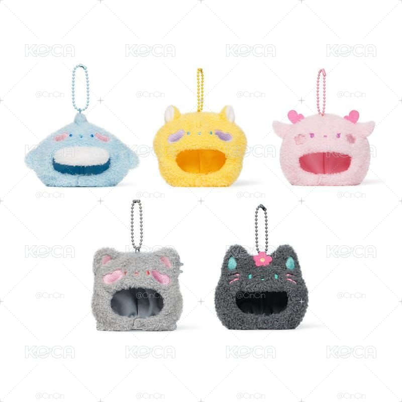 💙💜💗MMMM PLUSH ACCESSORY 娃娃頭套