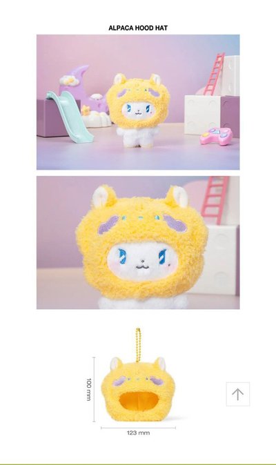 💙💜💗MMMM PLUSH ACCESSORY 娃娃頭套