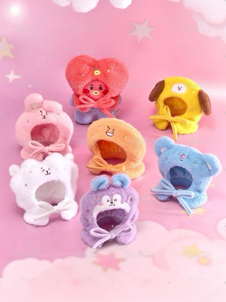 【BTS 全新現貨】BT21 The Journey 旅程系列 星光斗篷 手燈套 玩偶斗篷 娃衣 手燈裝飾