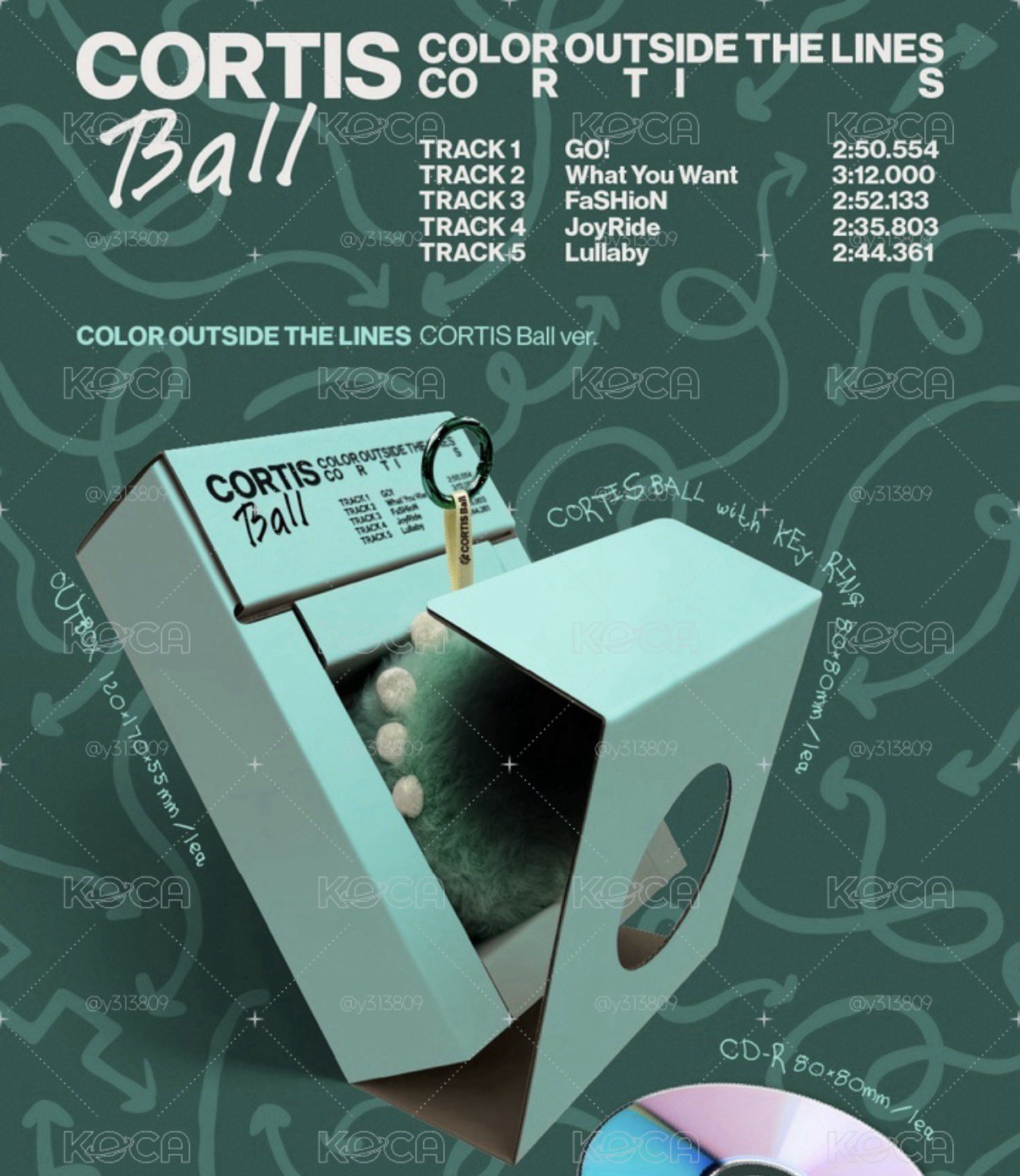 cortis ball ver. 已拆球專