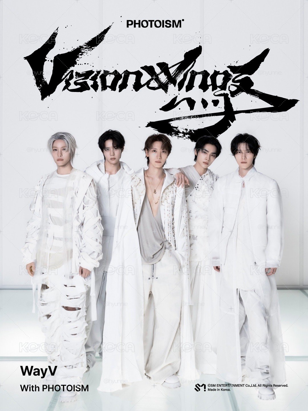 PHOTOISM X WayV 人生四格空拍代印 📸