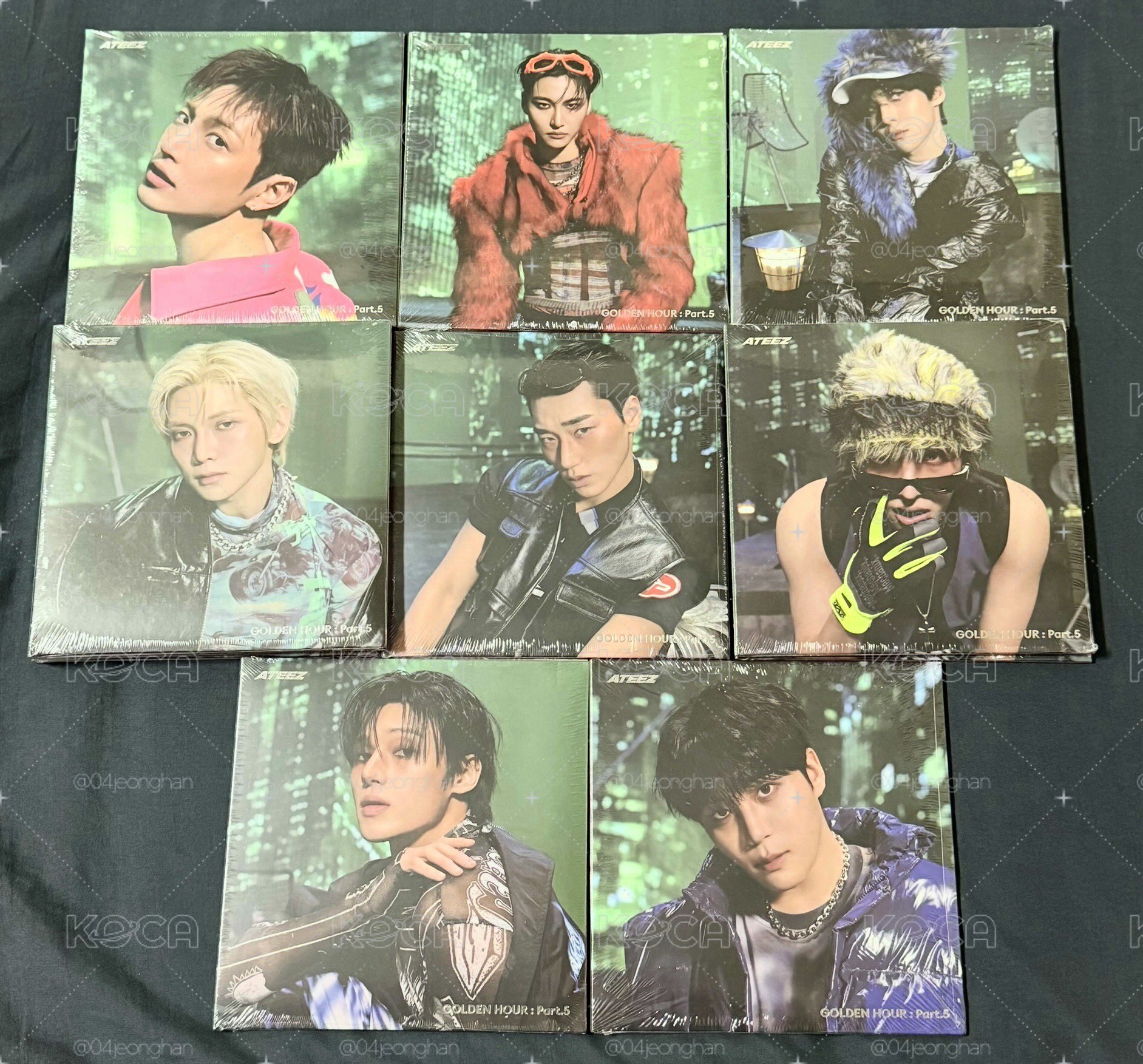 🏴‍☠️ATEEZ GH5 未拆單封