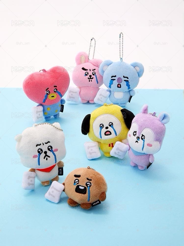 【BTS 全新現貨】BT21 今日心情 淚滴娃 鑰匙圈 玩偶 娃娃 吊飾