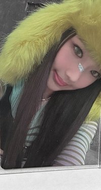 露綠色毛帽