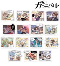 海盜快閃 四格漫畫貼紙