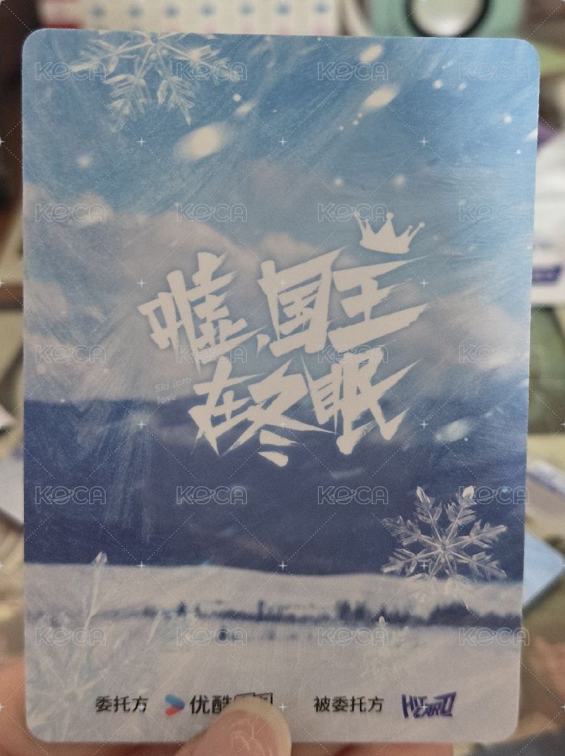 國王 隨機卡 拼圖卡 D 背面
