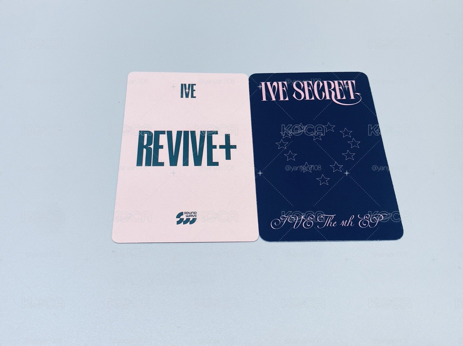 sw幸運卡、IVE SECRET 專輯卡｜李瑞