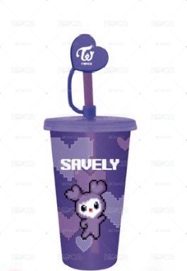 TWICE Lovely x GIGO聯名吸管杯 Sana款