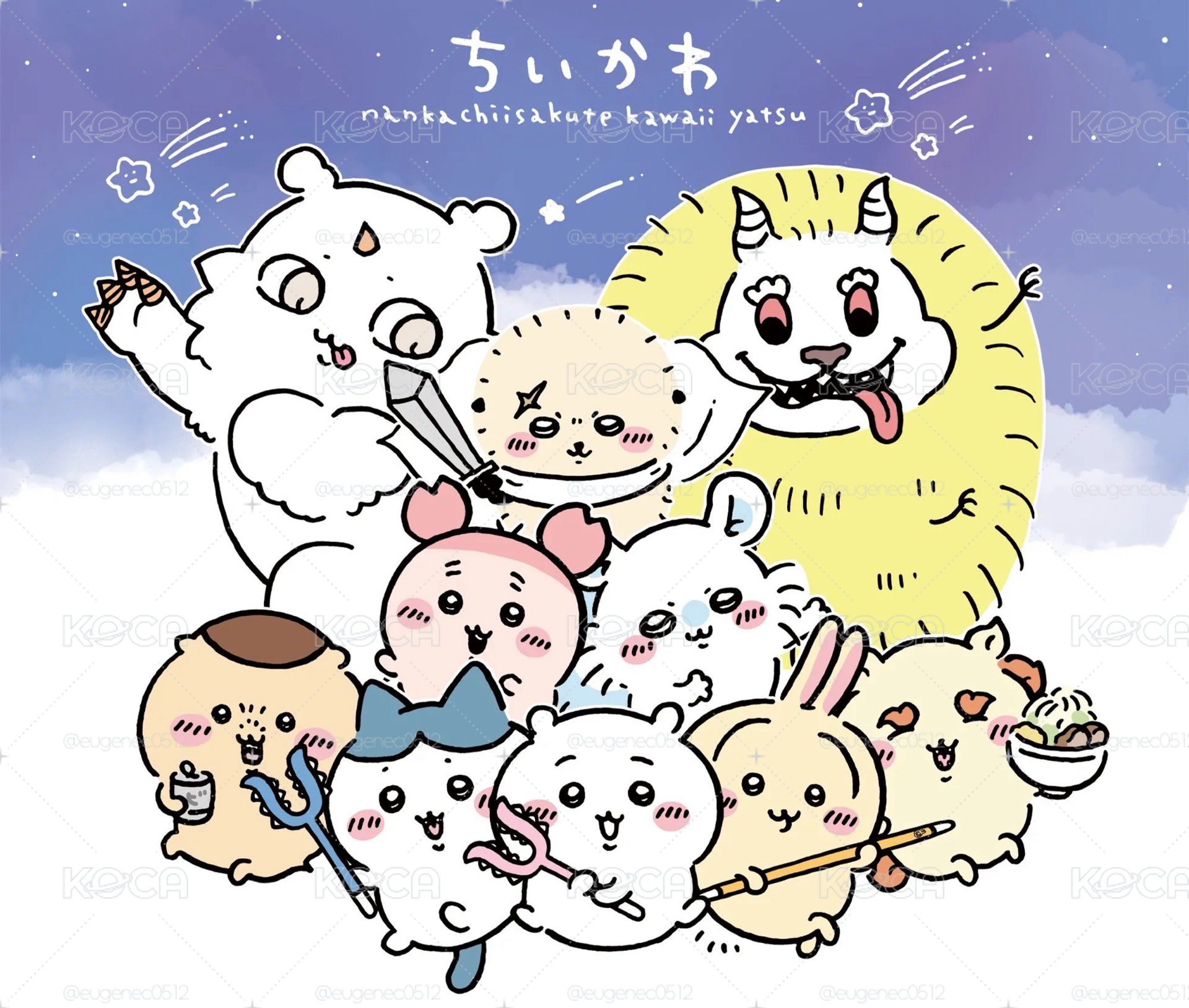 吉伊卡哇 夏日一番賞/電影週邊