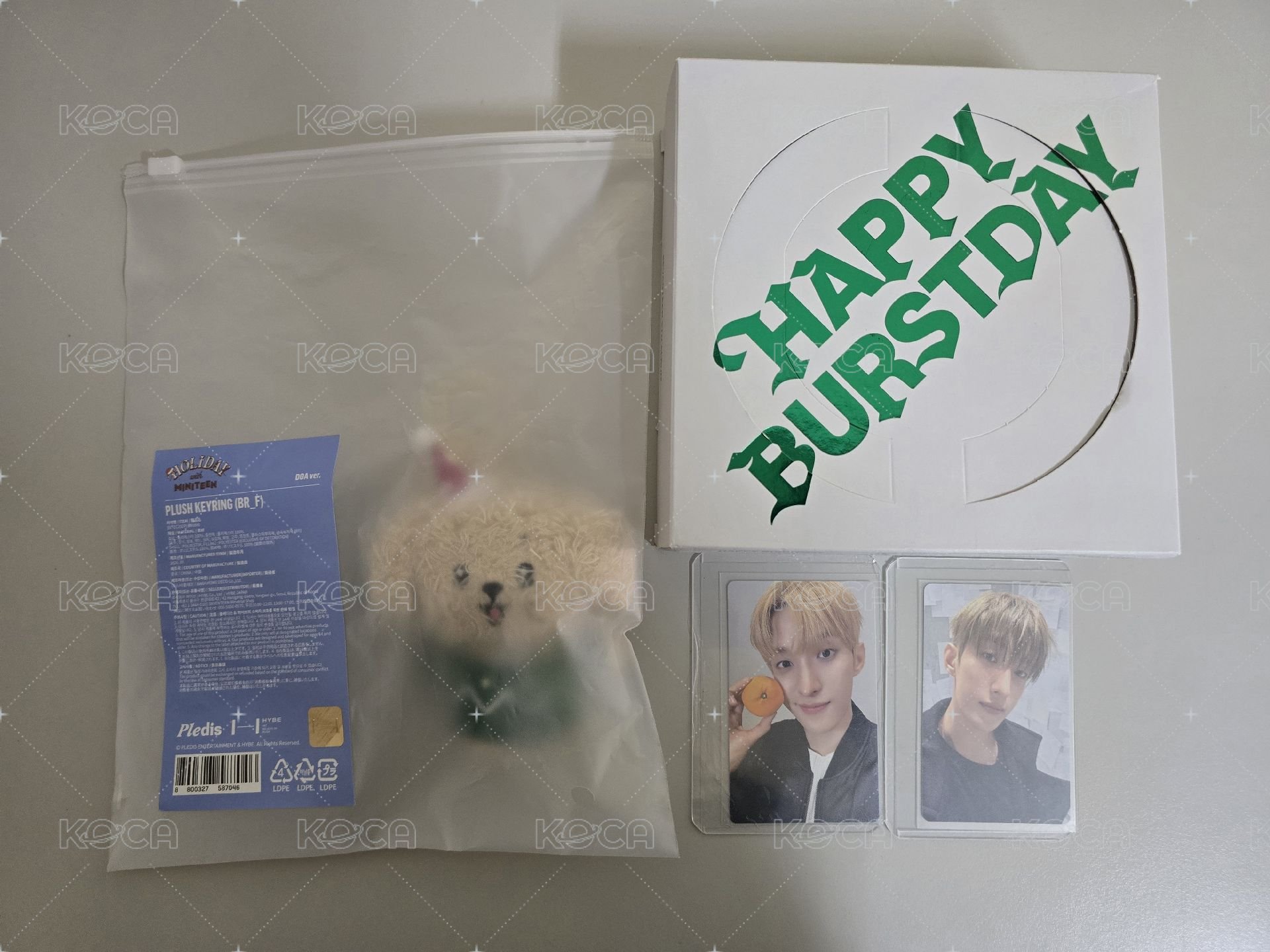 李碩珉DOA聖誕小站娃+小卡