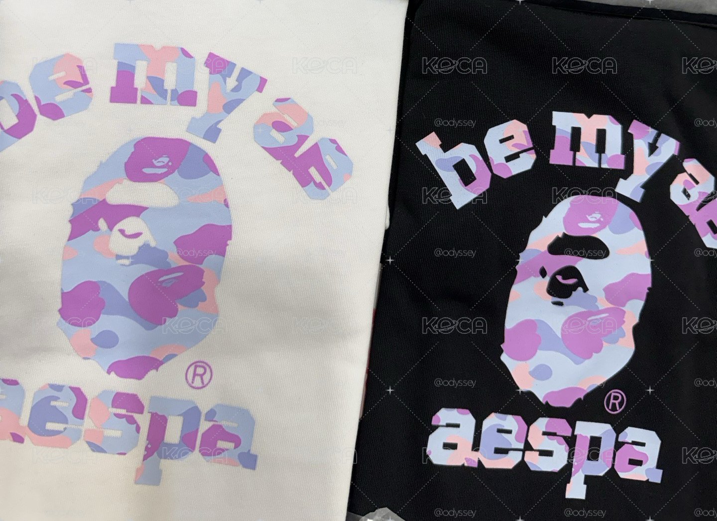 卡寶同款bape x Aespa白猿人男s 有福利