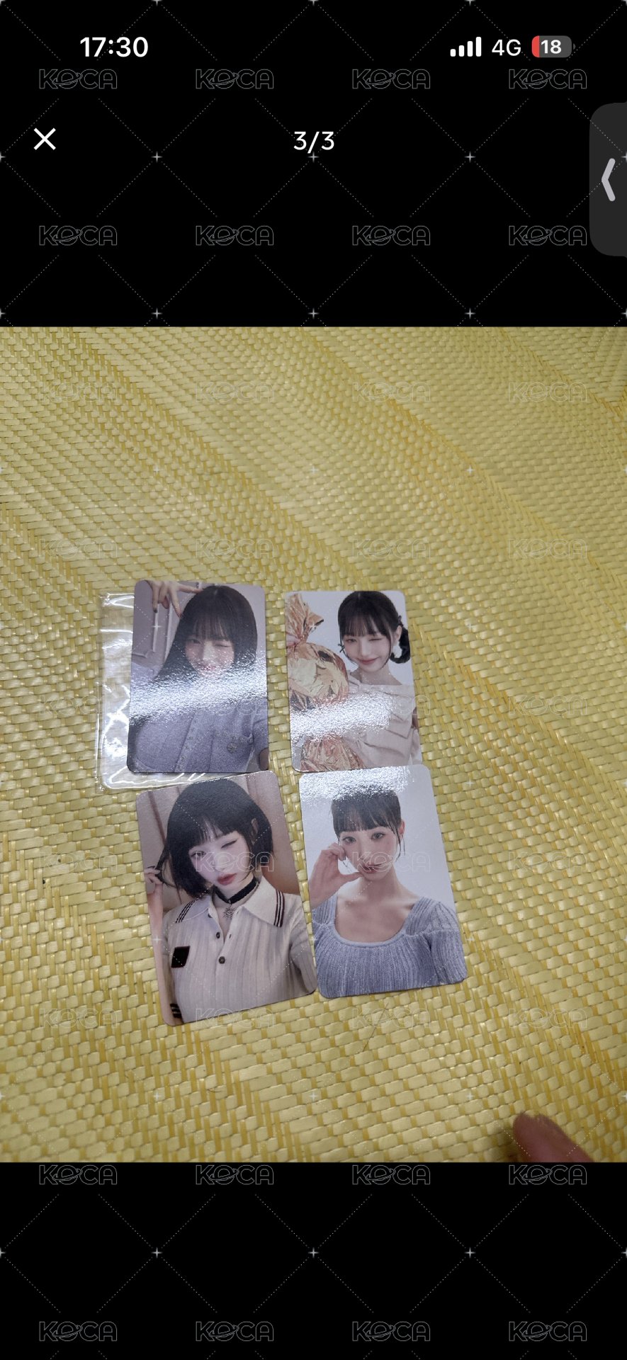5.0代言卡一套