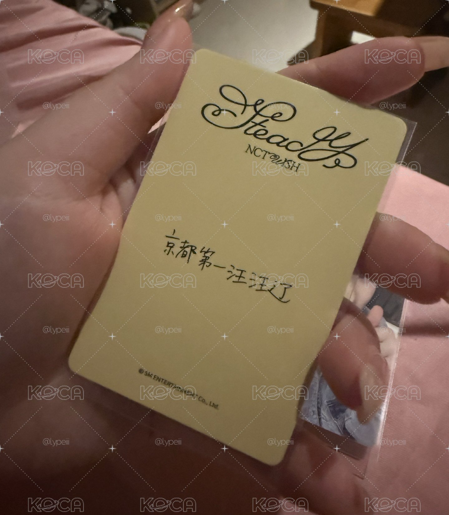 NCT Wish 中背小卡 Sion Jaehee Ryo sakuya