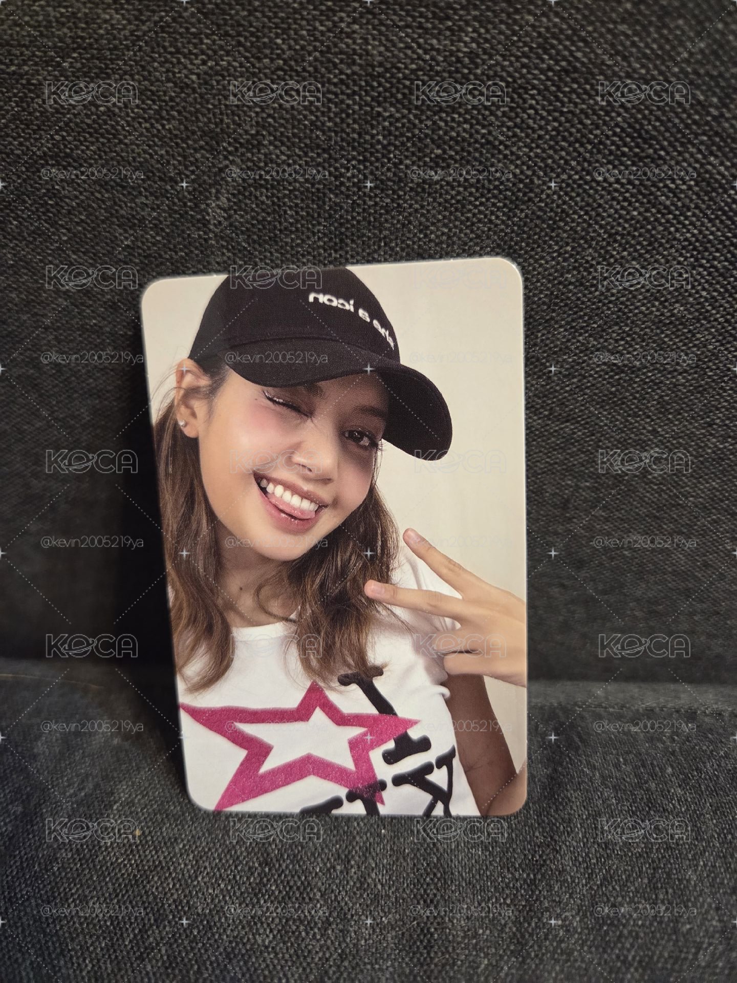 lisa km簽售鴨舌帽