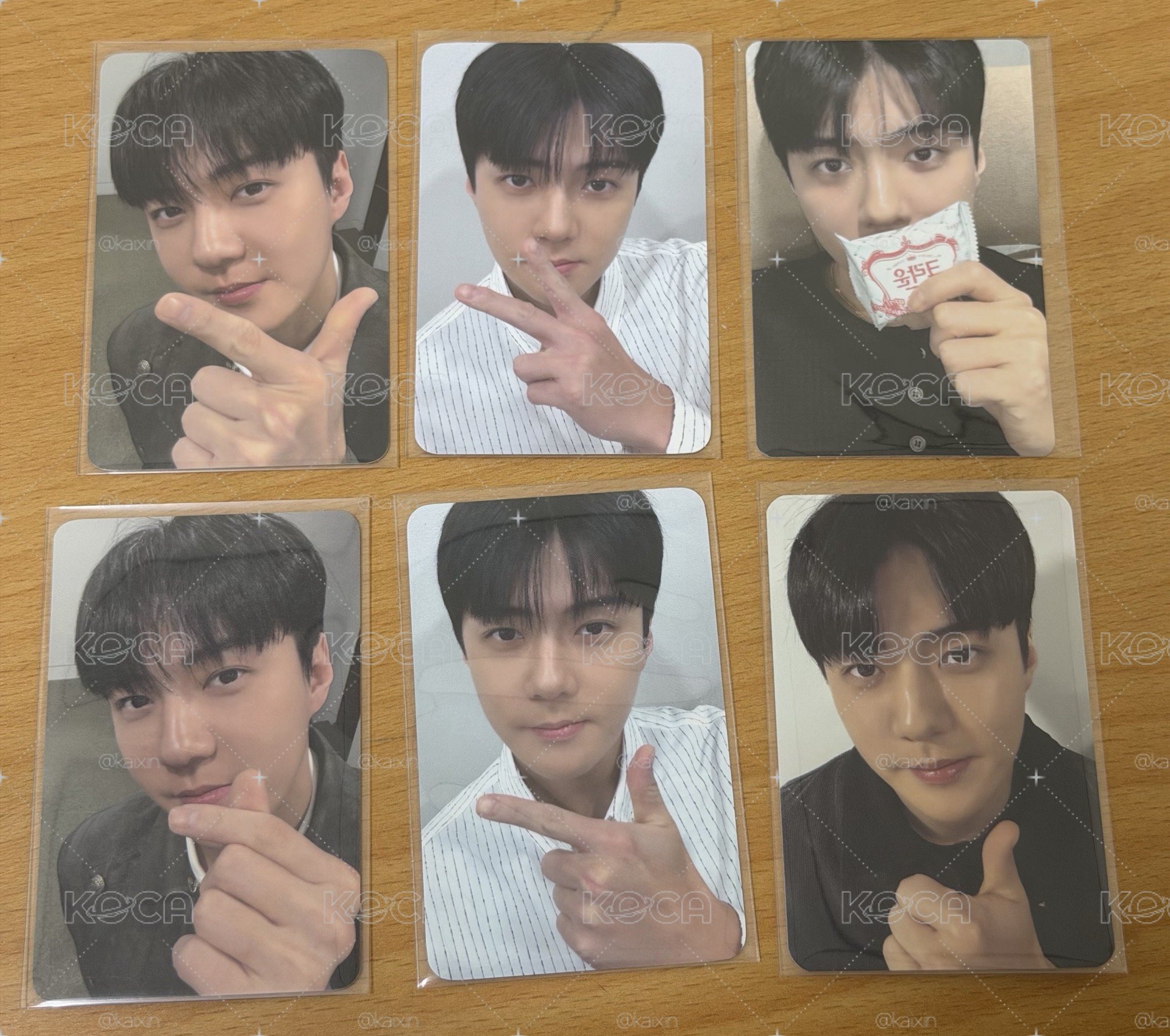 Sehun世勳 高雄簽售中選卡迷你盤