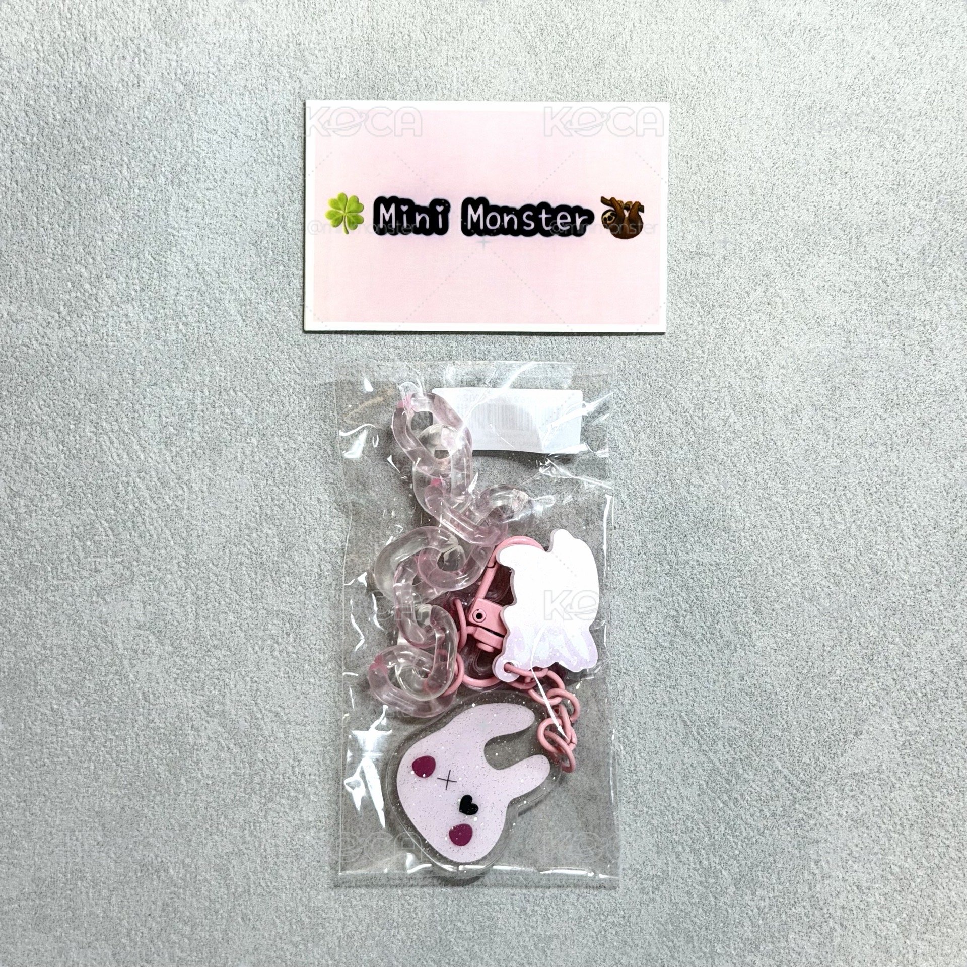 🍀Mini Monster🦥 星光卡碎卡吊飾 角