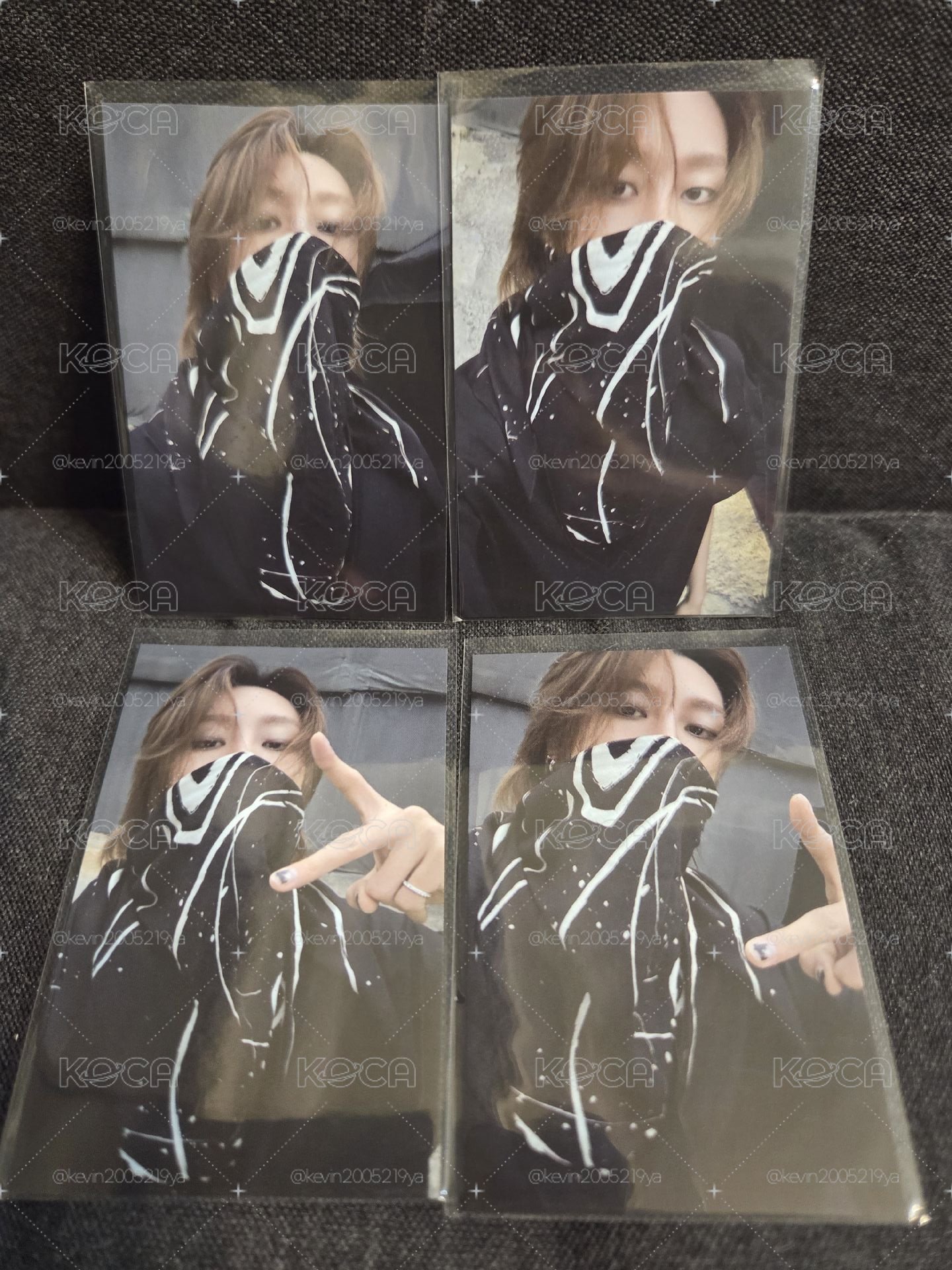 Seventeen the 8 絲巾卡一套