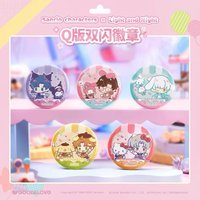 三麗鷗 二期 2.0 Q版雙閃徽章
