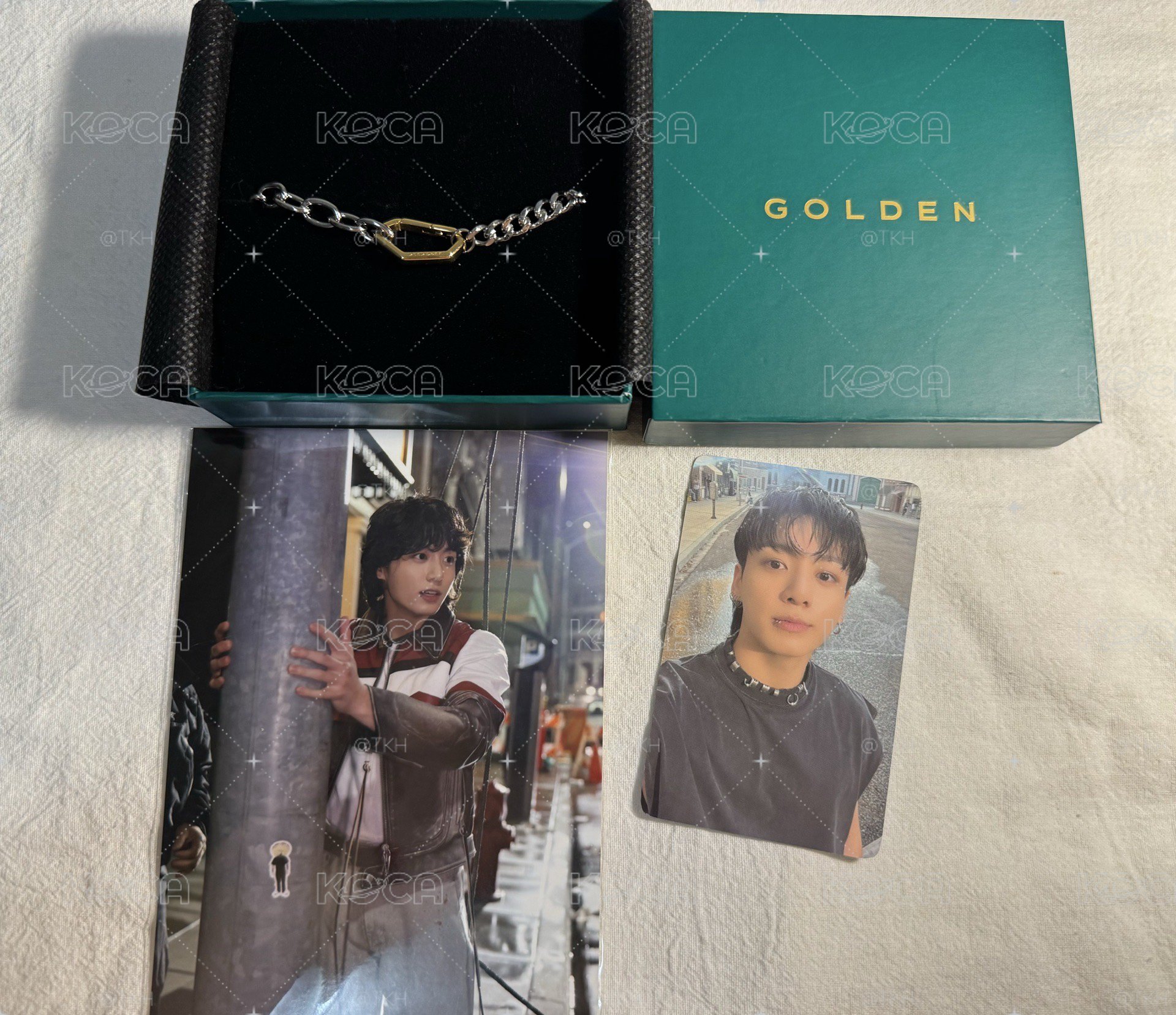 Golden展會手鍊、生寫真照片 pst1.0國