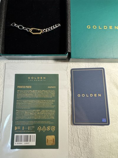 Golden展會手鍊、明信片 pst1.0國