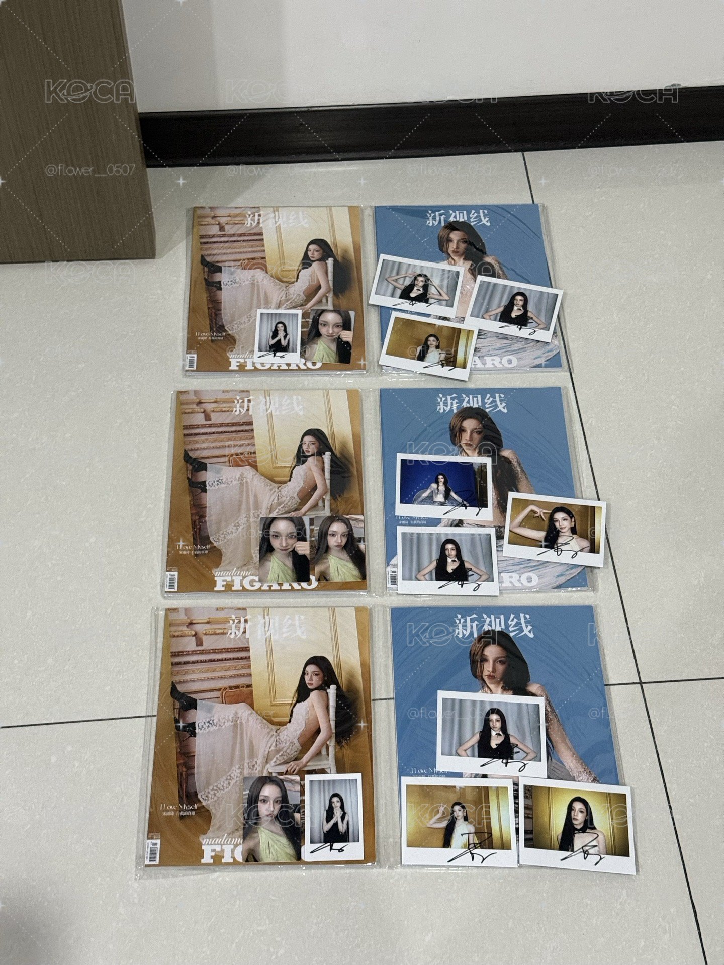 i-dle 雨琦 費加羅2.0 雜誌7月刊 A+B版 小卡拍立得