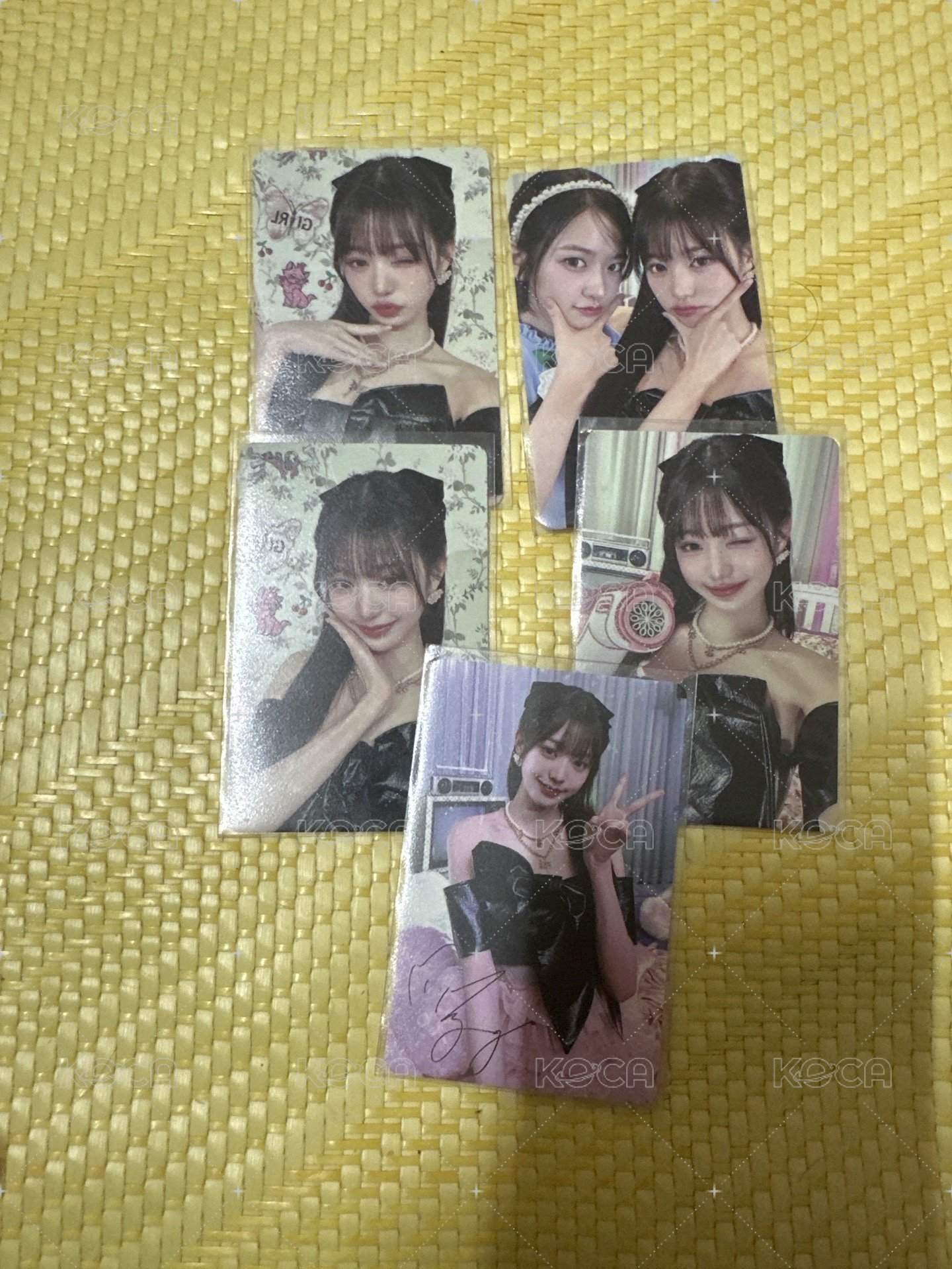張員瑛Dicon雜誌卡5張