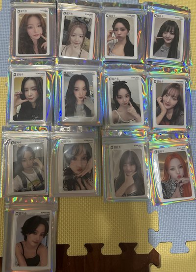 i-dle ISWAY QQ音樂 星光卡2.0 