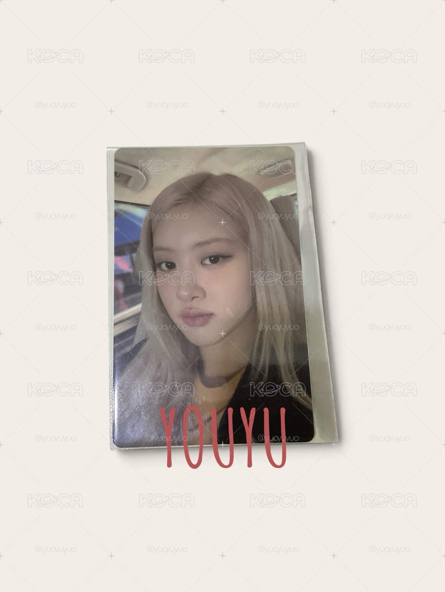 ✨現貨 Rosie 首爾快閃 滿額卡 全新未拆