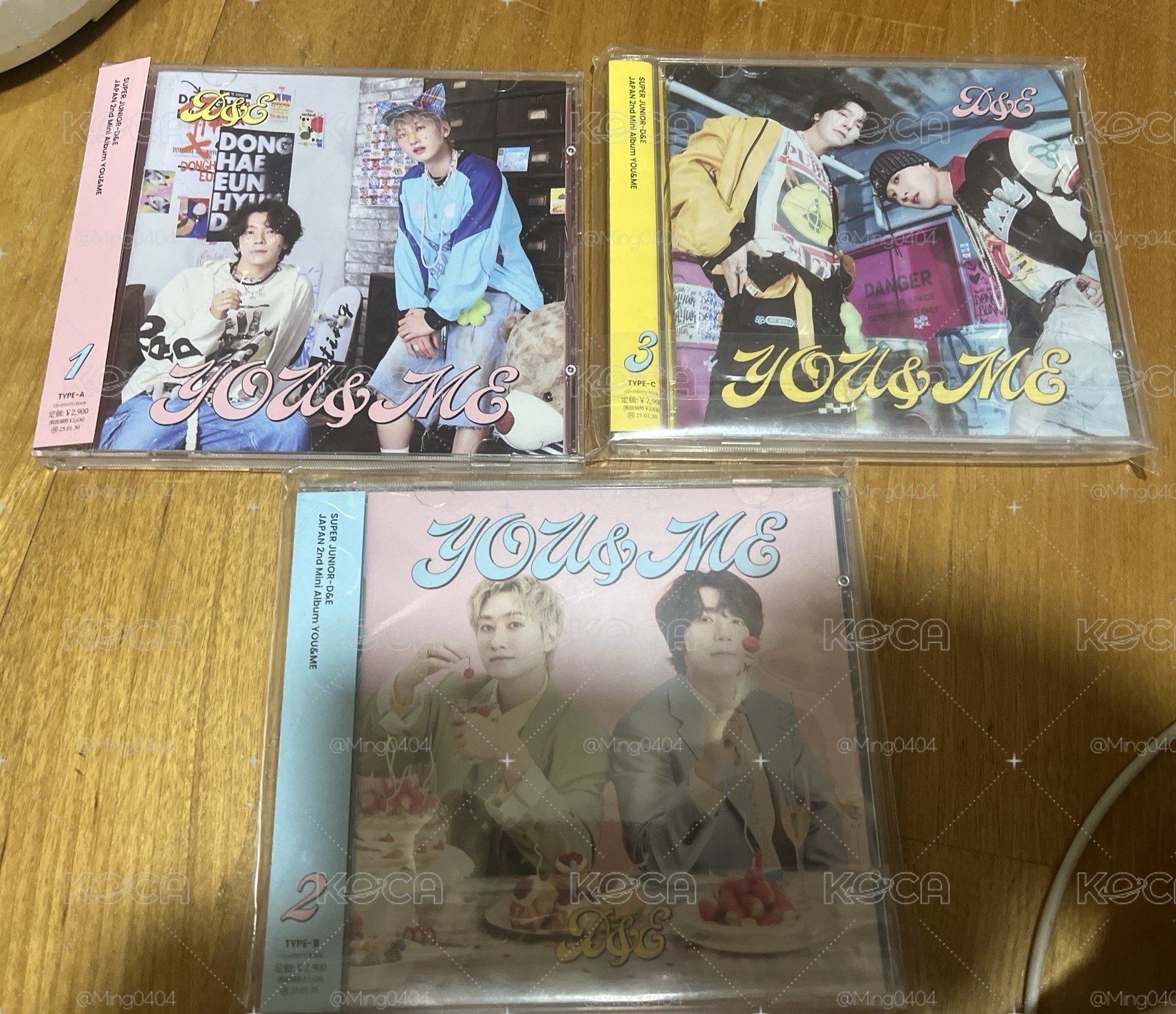 You & Me，三版本空專