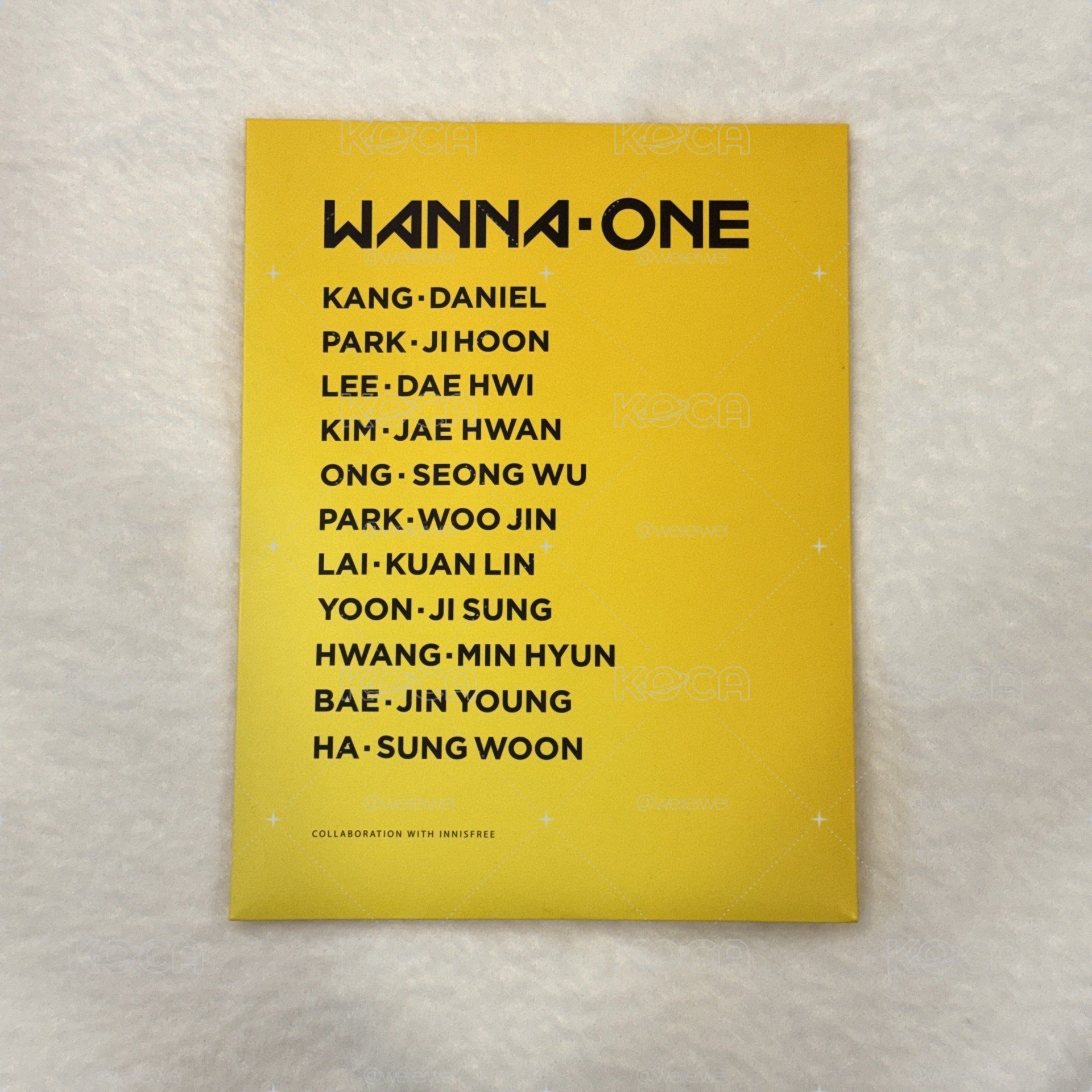 Wanna one innsifree 