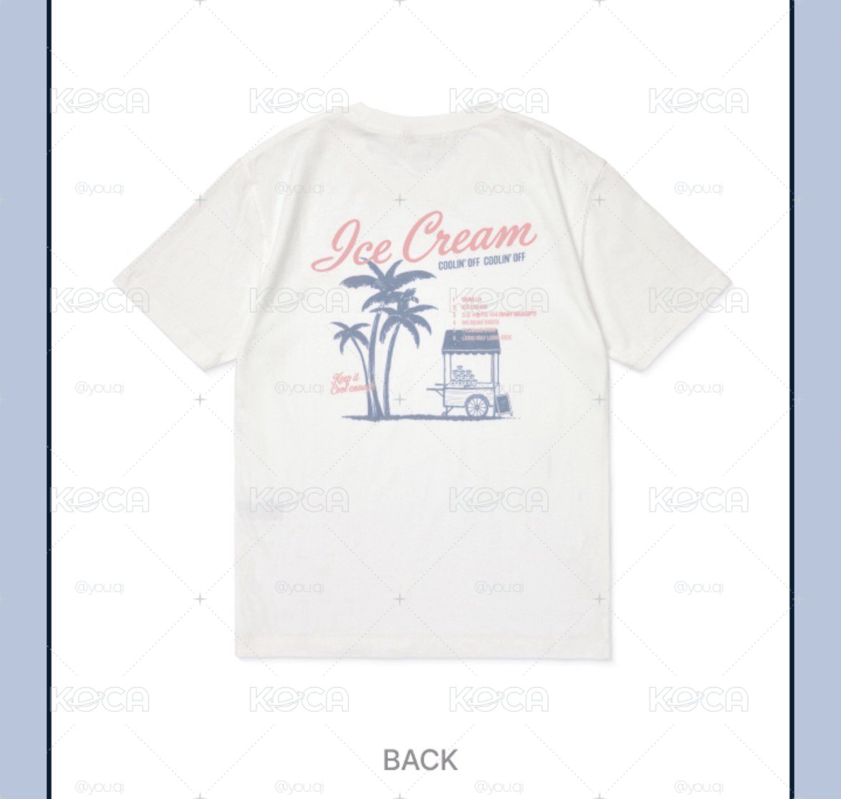 崔然竣part02快閃店 短袖t-shirt