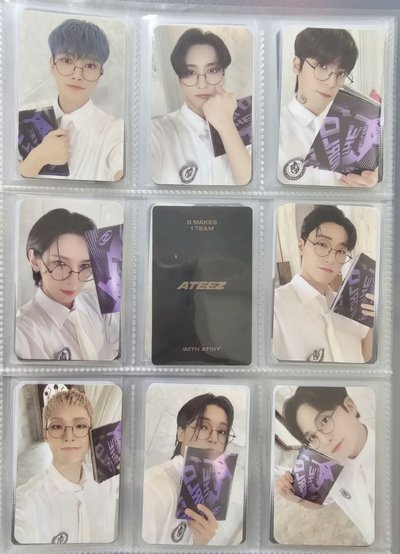 ATEEZ OUTLAW PLATFORM專 眼鏡專卡一套