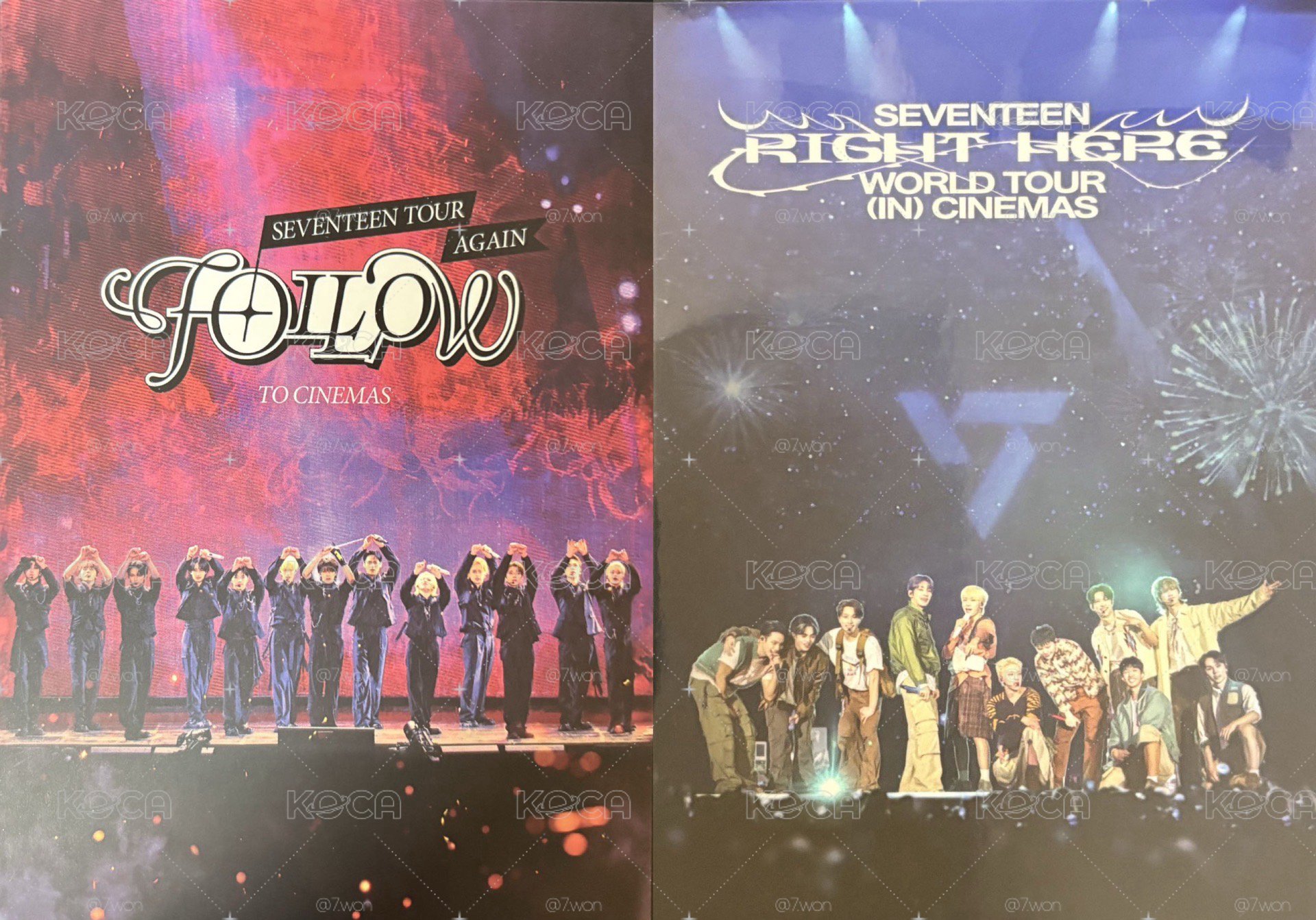 🐚 Seventeen 電影明信片（標價兩張）