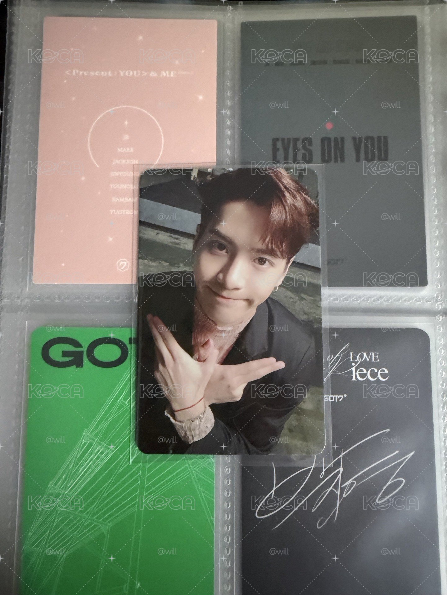 GOT7 Jackson 王嘉爾 小卡