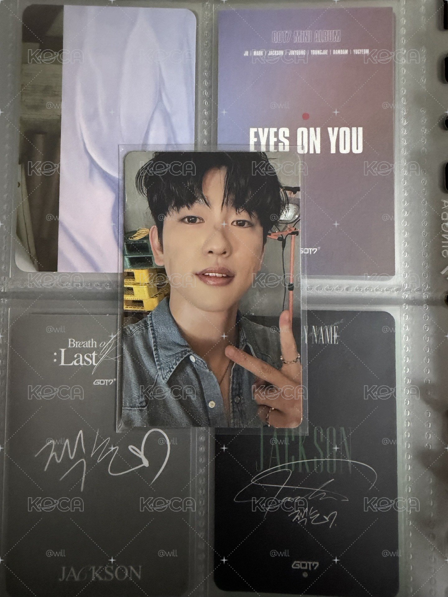 GOT7 Jinyoung 朴珍榮 小卡