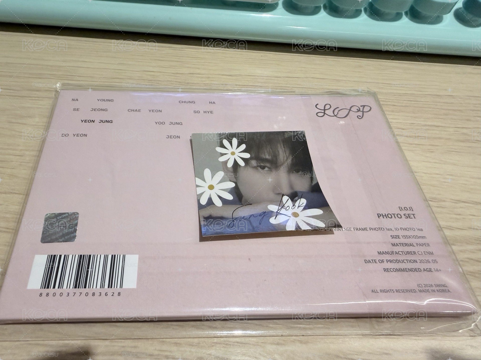 ioi 延靜 相片組