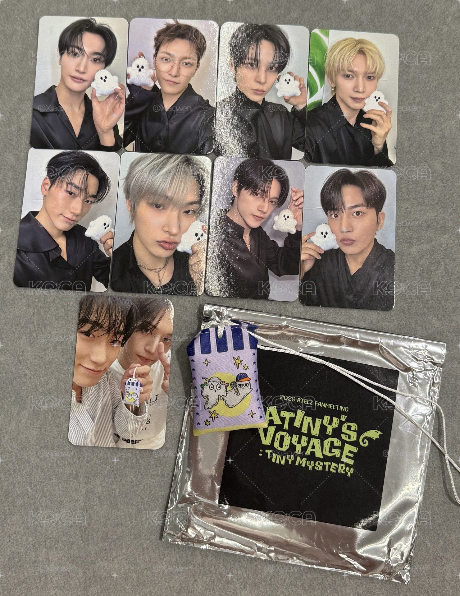 ATEEZ 首爾飯咪綜卡+雨傘會限MD