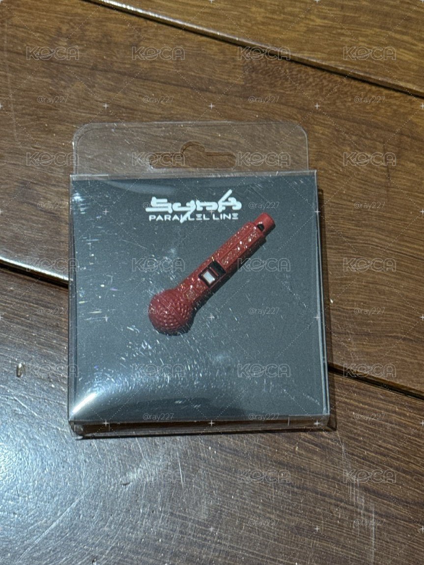 aespa 二巡娃娃麥克風徽章