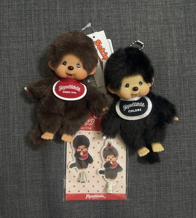 日本購回Monchhichi 趙雨凡同款髮夾&娃