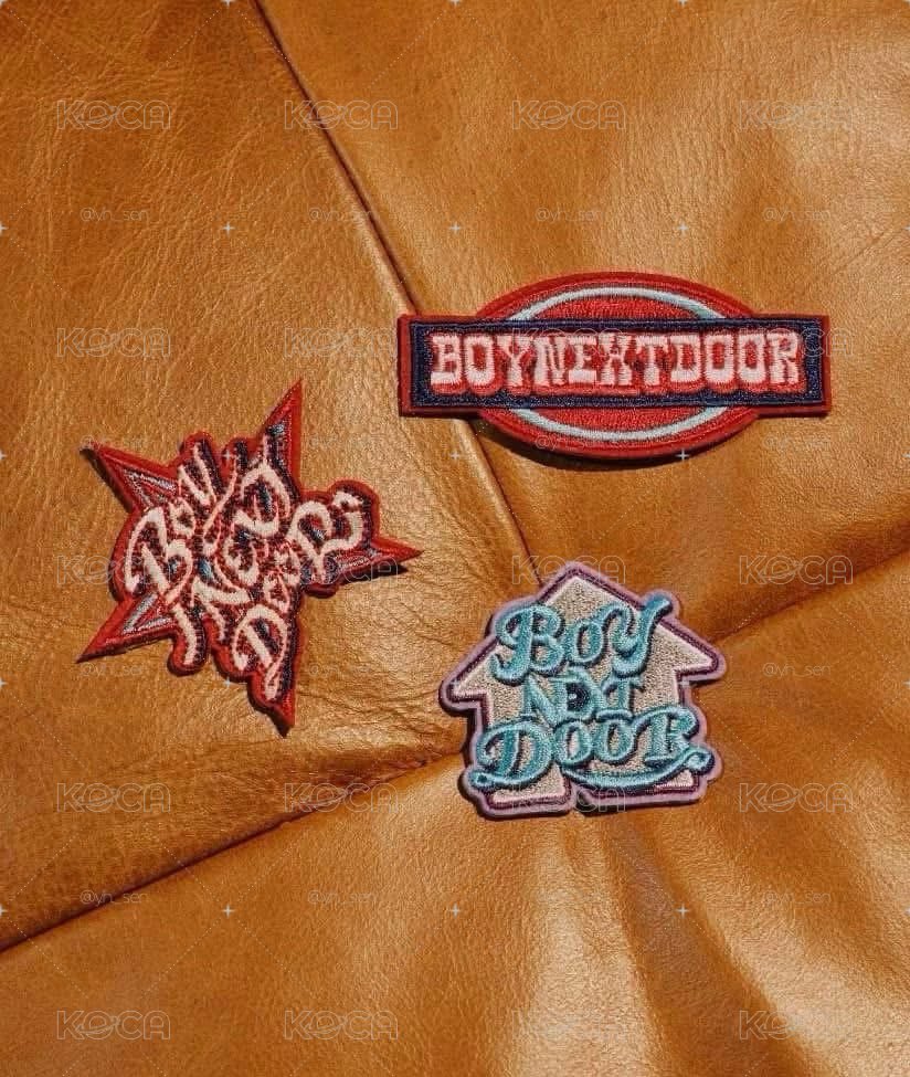 BOYNEXTDOOR X WEGO 球季聯名 限定特典 刺繡貼 