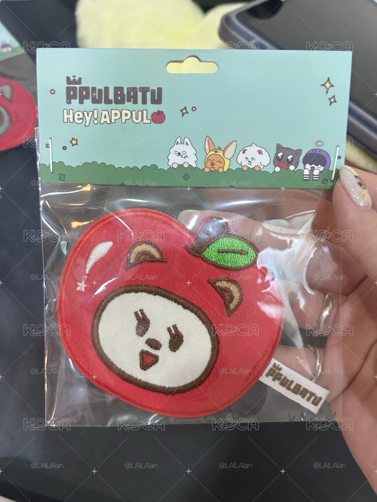 栗嘻瀏海貼