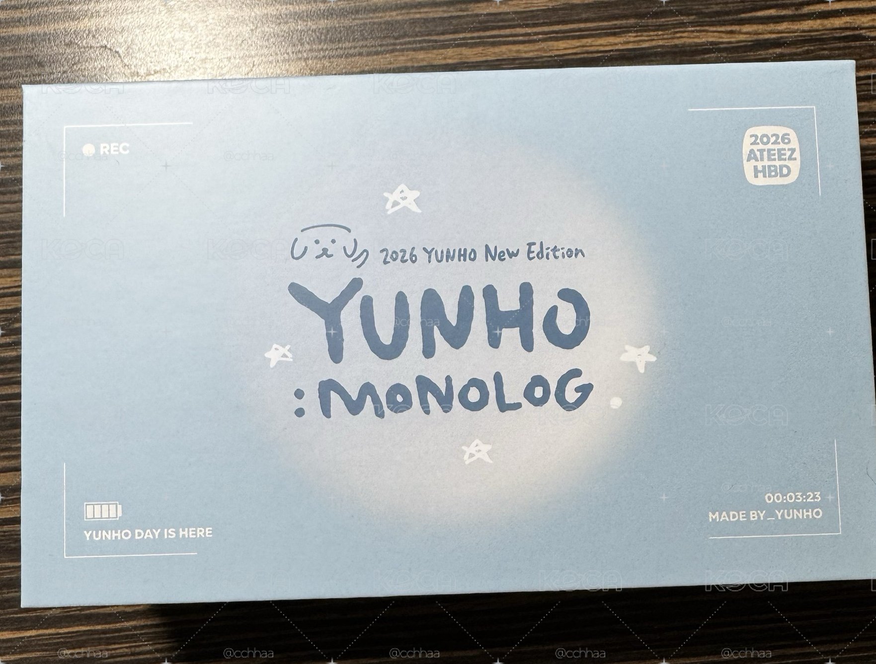 潤浩 2026生日MD YUNHO:MONOLOG 