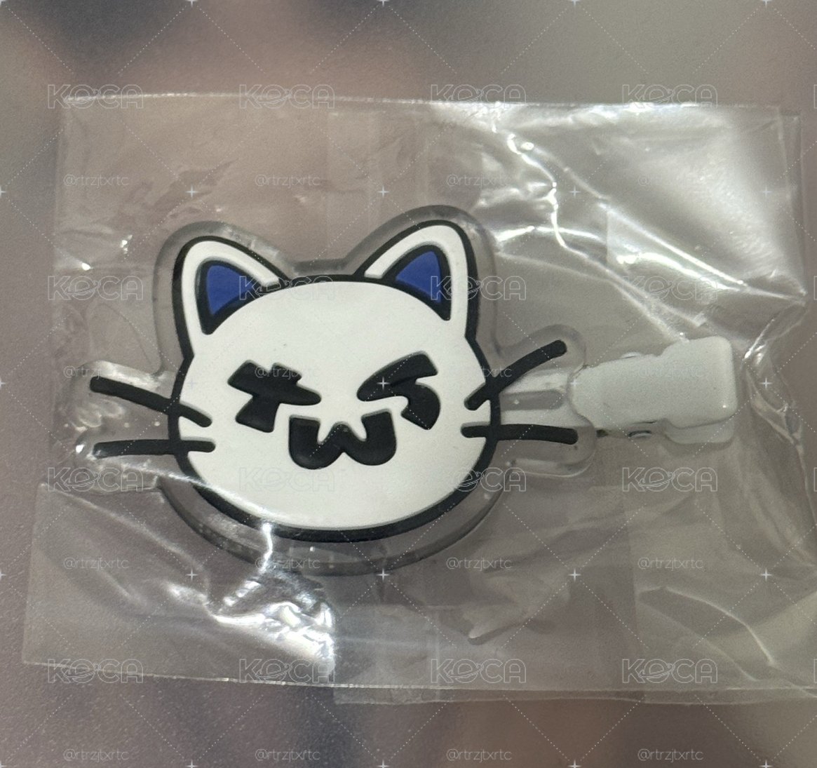 吐貓髮夾