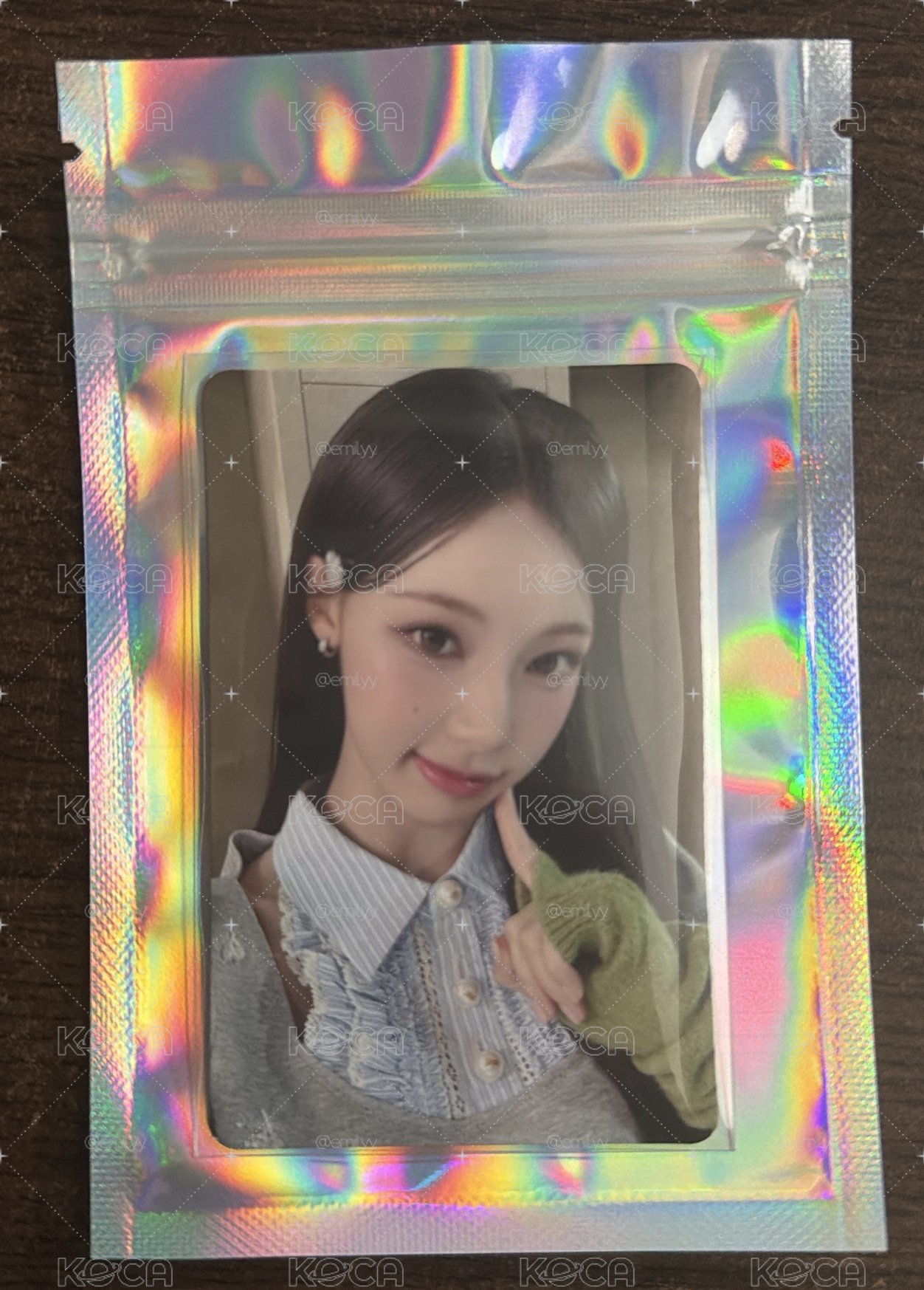 雷射自封袋 可裝小卡