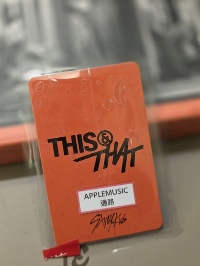 THIS & THAT am 特典卡  旻