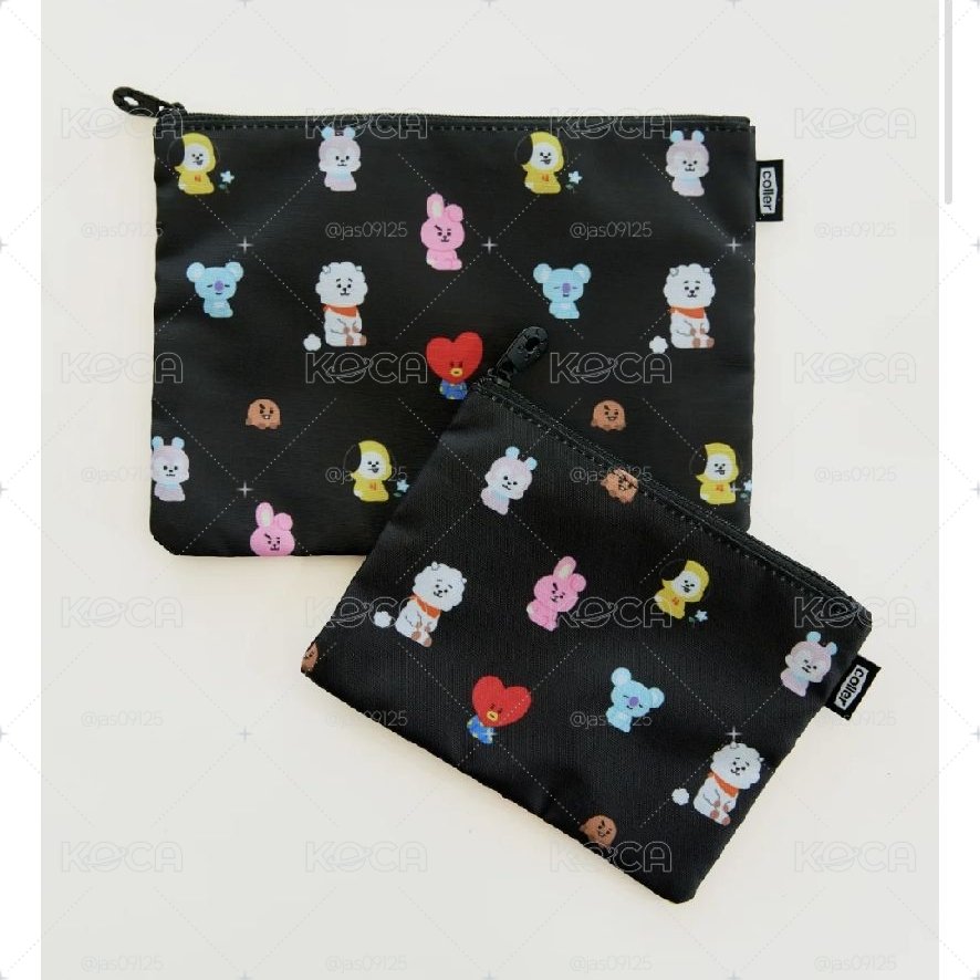 BT21 Travel 初代臉 吊繩娃娃/收納包