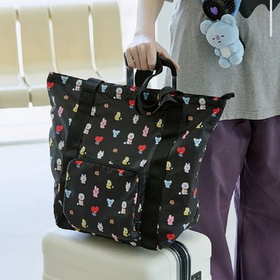BT21 Travel 初代臉 吊繩娃娃/收納包