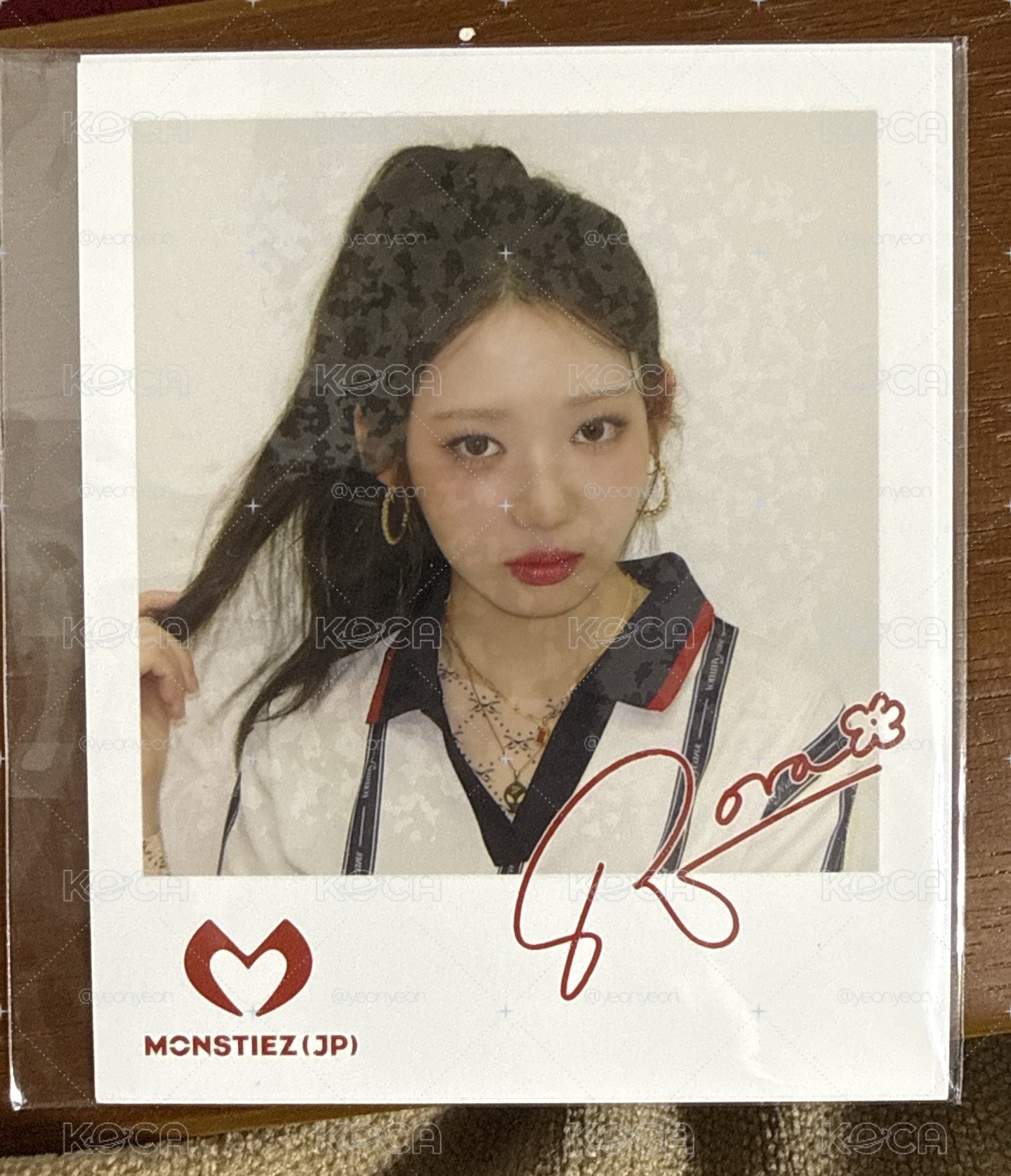 日本FC會員禮 茶 拍立得
