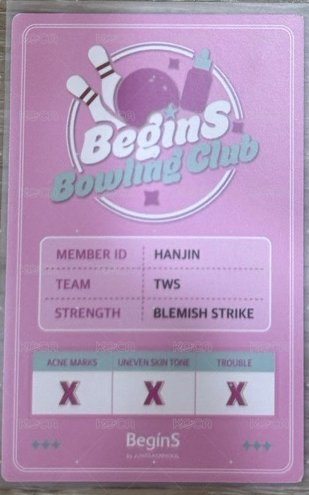 BeginS 3.0 代言卡  背面